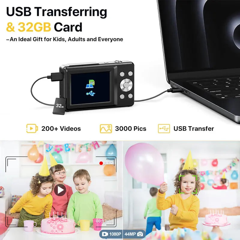 Pocket Size FHD 1080P Digital Camera