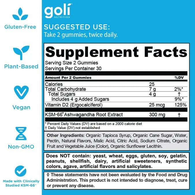 Wellness Trio: Gut, Immunity & Stress Support Gummies